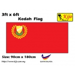 7399 90cm X 180cm Kedah Flag